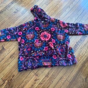 NATURAL LIFE Multicolor Fuzzy Jacket